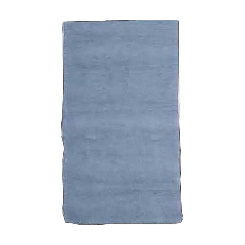 Area Rugs | Blue Cotton Rectangular Area Rug 8′ Long x 2′ 6″ Wide Area Rugs Area Rugs