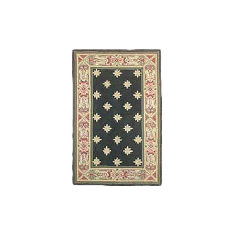 Area Rugs | Rectangular Area Rug 5′ 6″ x  3′ 6″ Green Synthetic Blend Area Rugs Area Rugs