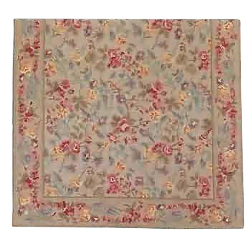 Area Rugs | Rectangular Area Rug 8′ x 5′ Beige Wool Area Rugs Area Rugs