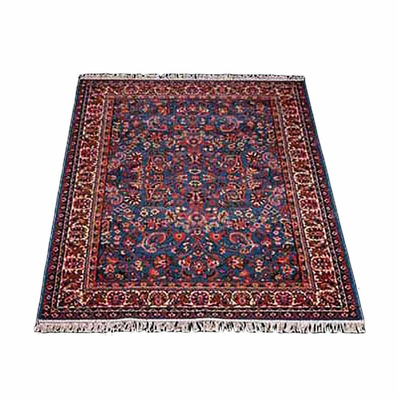 Area Rugs | Red Polypropylene Rectangular Area Rug 5′ 7″ x 3′ 11″ Area Rugs Area Rugs