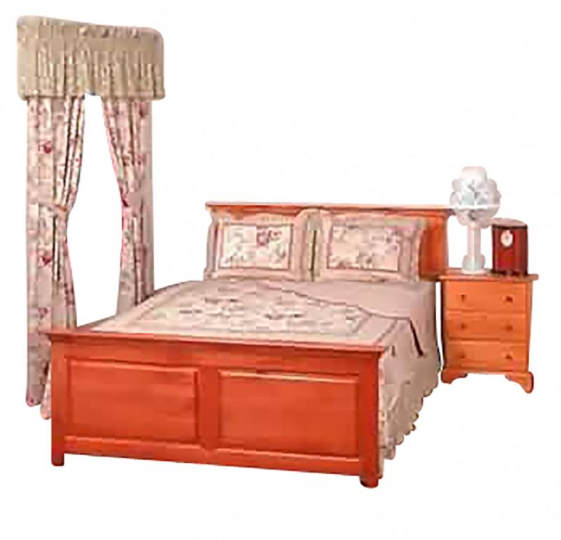 Beds | Shaker Heirloom Pine Footboard King Heirloom Pine Finish Beds Beds