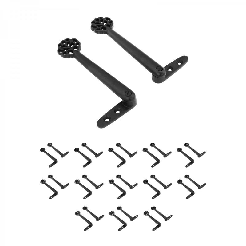 Carpet Clips | Black Stair Carpet Runner Holder Clip Aluminum Pack of 13 Carpet Clips Carpet Clips