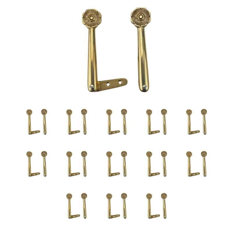 Carpet Clips | Carpet Runner Stair Holder Clips Solid Brass 13 Pairs Carpet Clips Carpet Clips