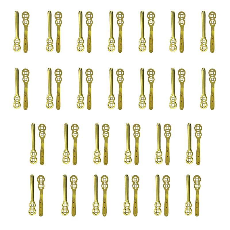 Carpet Clips | Stair Carpet Runner Holder Clips Solid Cast Brass PVD Finish 5.25″ L Pack of 26 Carpet Clips Carpet Clips