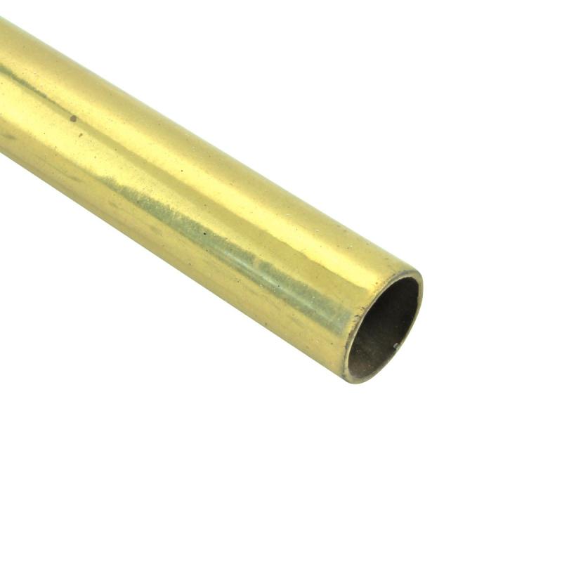 Carpet Rods | Smooth Bright Brass Stair Carpet Rod Tubing 1/2″OD 36″ Carpet Rods Carpet Rods