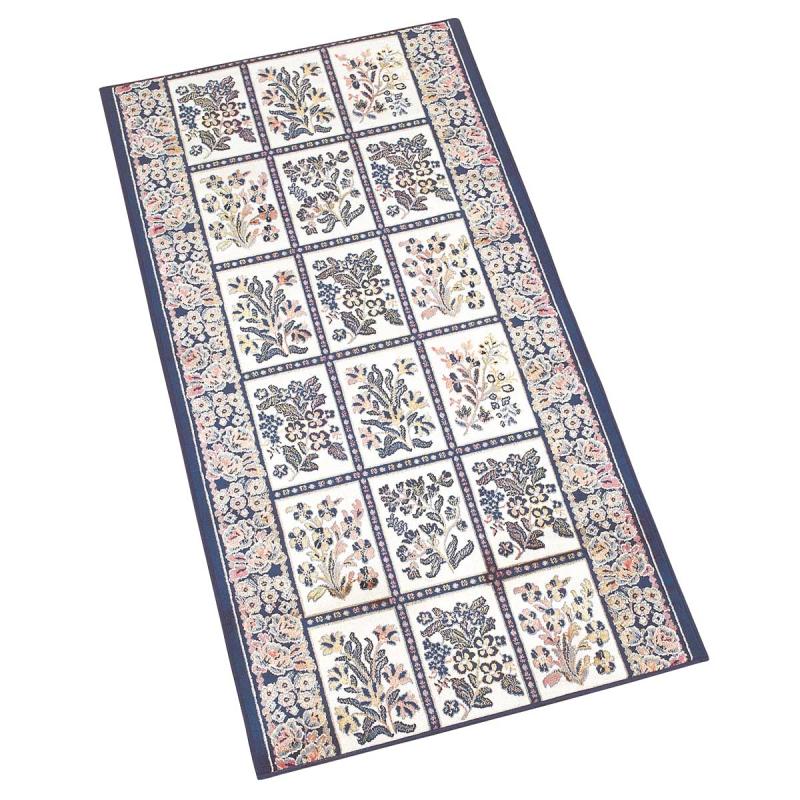 Carpet Runners | Runner Area Rug 2′ 2″ Wide, Sold by Foot Blue Silk Blend Carpet Runners Carpet Runners