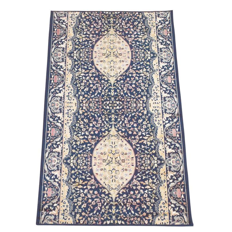 Carpet Runners | Runner Area Rug 2′ 2″ Wide, Sold by Foot Silk Blue Blend Carpet Runners Carpet Runners