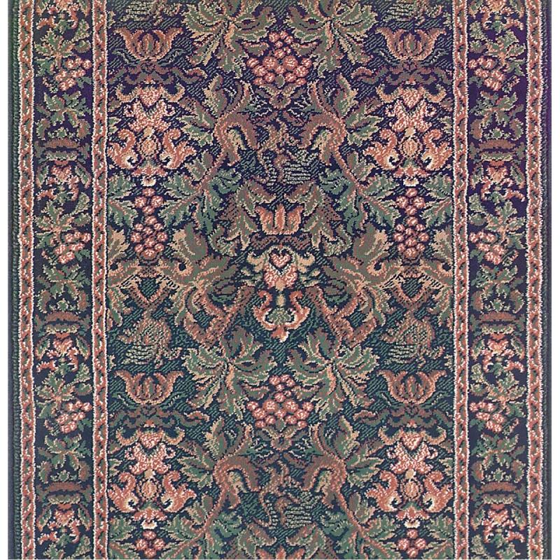 Carpet Runners | Runner Area Rug 2′ 3″ Wide, Sold by Foot Blue Olefin Carpet Runners Carpet Runners