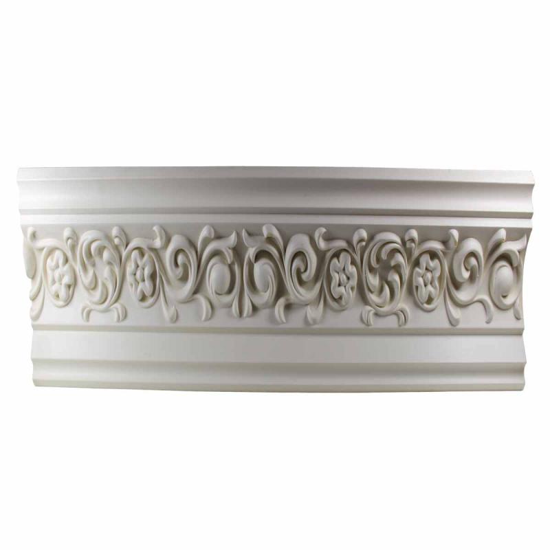 Cornice Samples | Cornice White Urethane 23.5″ Sample of 11385 Ceiling Molding & Trim Cornice Samples