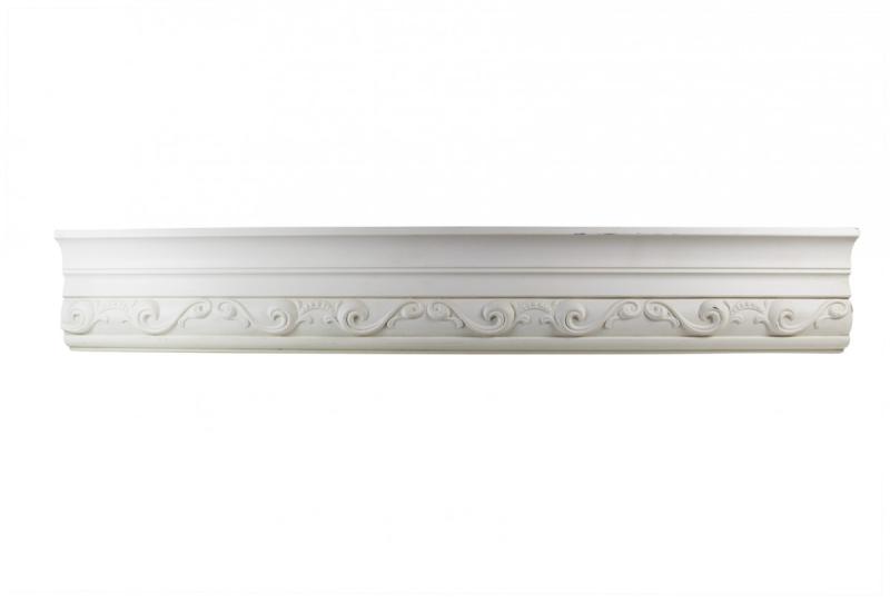 Cornice Samples | Cornice White Urethane 23.5″ Sample of 11453 Ceiling Molding & Trim Cornice Samples