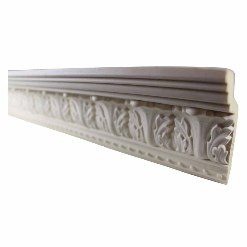 Cornice Samples | Cornice White Urethane 24″ Sample of 11353 Ceiling Molding & Trim Cornice Samples