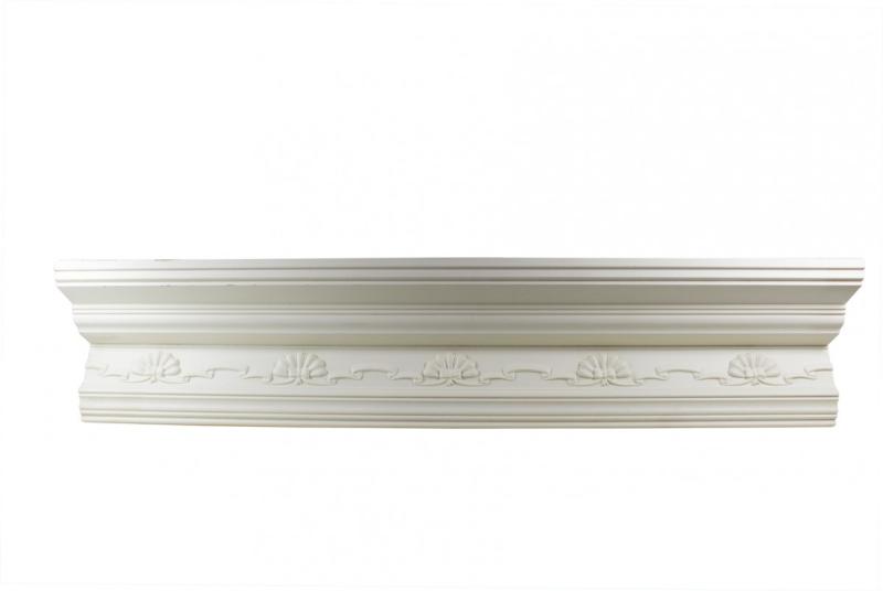 Cornice Samples | Cornice White Urethane Sample of 11169 23.5″ Long Ceiling Molding & Trim Cornice Samples