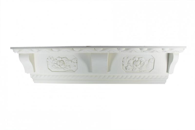 Cornice Samples | Cornice White Urethane Sample of 11191 Ceiling Molding & Trim Cornice Samples