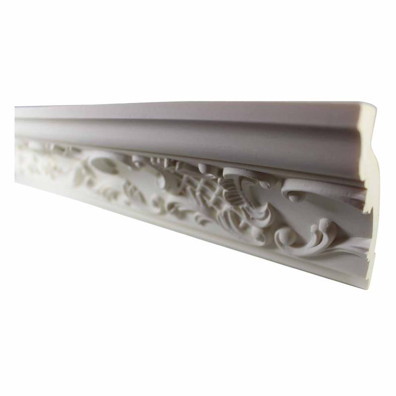 Cornice Samples | Cornice White Urethane Sample of 11372 23.5″ Long Ceiling Molding & Trim Cornice Samples