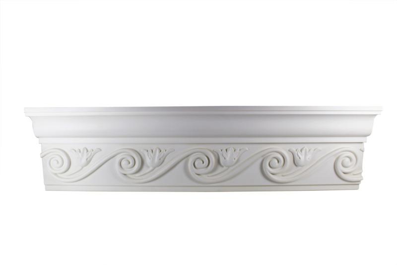 Cornice Samples | Cornice White Urethane Sample of 11391 24″ Long Ceiling Molding & Trim Cornice Samples