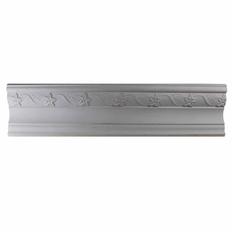 Cornice Samples | Cornice White Urethane Sample of 12416 24″ Ceiling Molding & Trim Cornice Samples