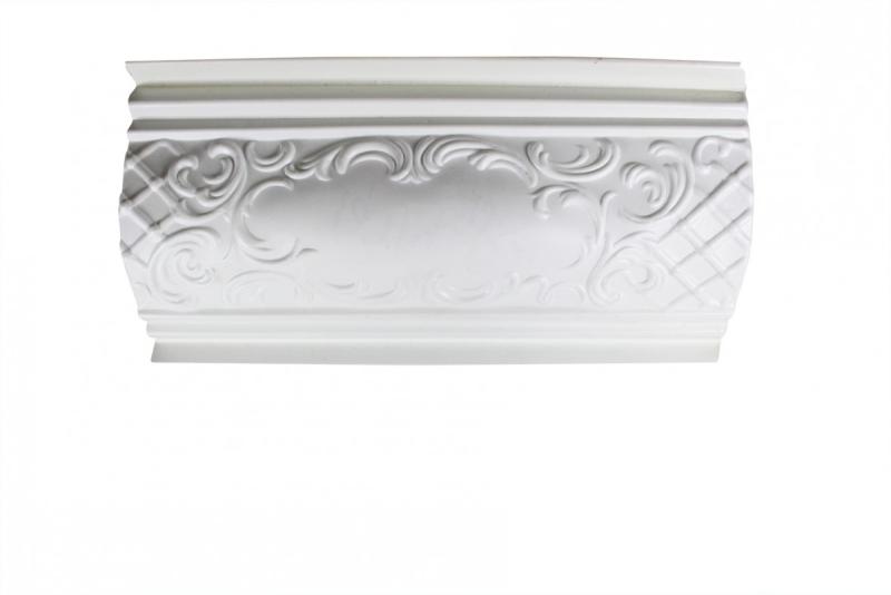 Cornice Samples | Cornice White Urethane Sample of 19969 Ceiling Molding & Trim Cornice Samples