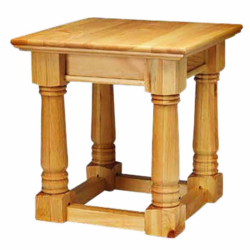 End Tables | End Tables Natural Unfinished Pine Mission End Table 23″H End Tables End Tables