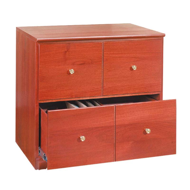 File Cabinets | Shaker Cherry Hardwood File Cabinet Storage Furniture File Cabinets