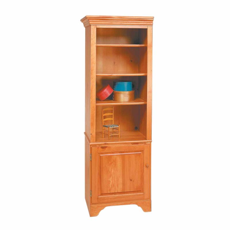 File Cabinets | Shaker Heirloom Pine Shaker Bookcase Heirloom Pine Kit 66 1/2H File Cabinets File Cabinets