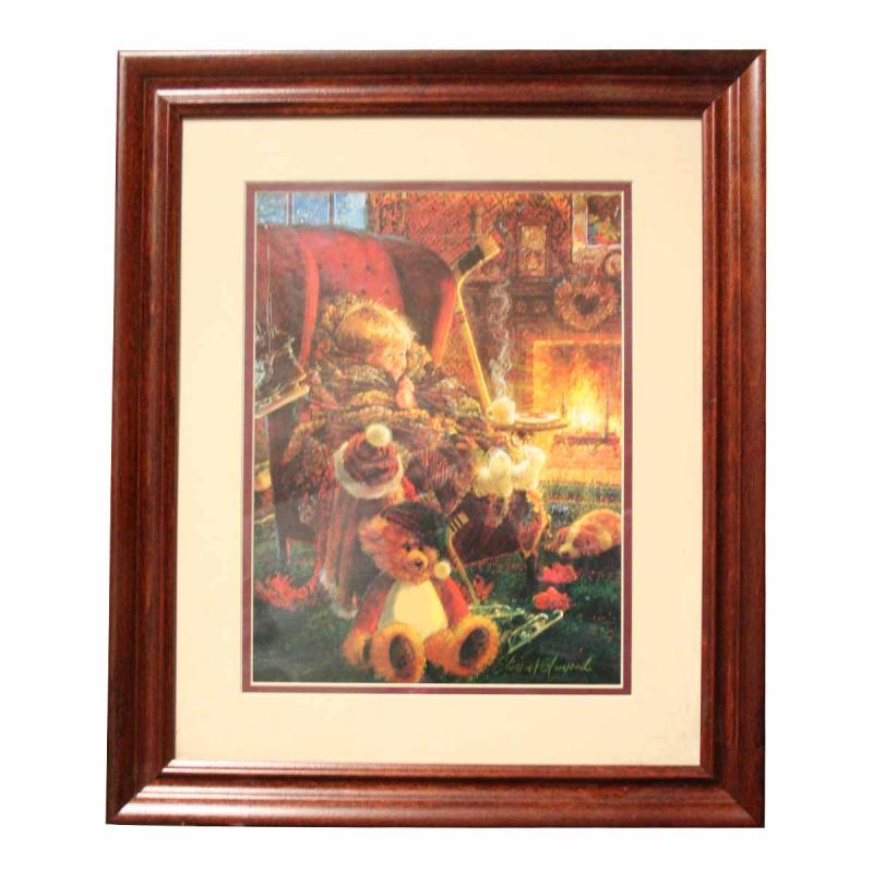 Framed Prints | Framed Print Toasty Warm Cherry Wood Frame 15.5″ x 18.5″ Framed Prints Framed Prints