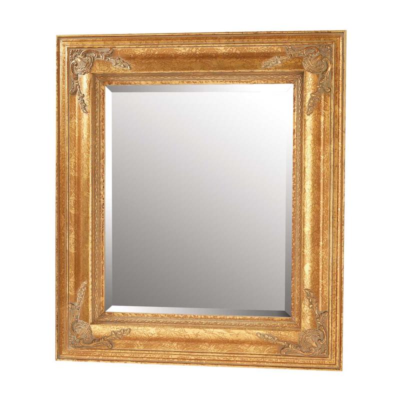 Mirrors | Antique Gold Gilded Frame Bathroom Mirror Wall Mount Mirror Living Room Accents Mirrors