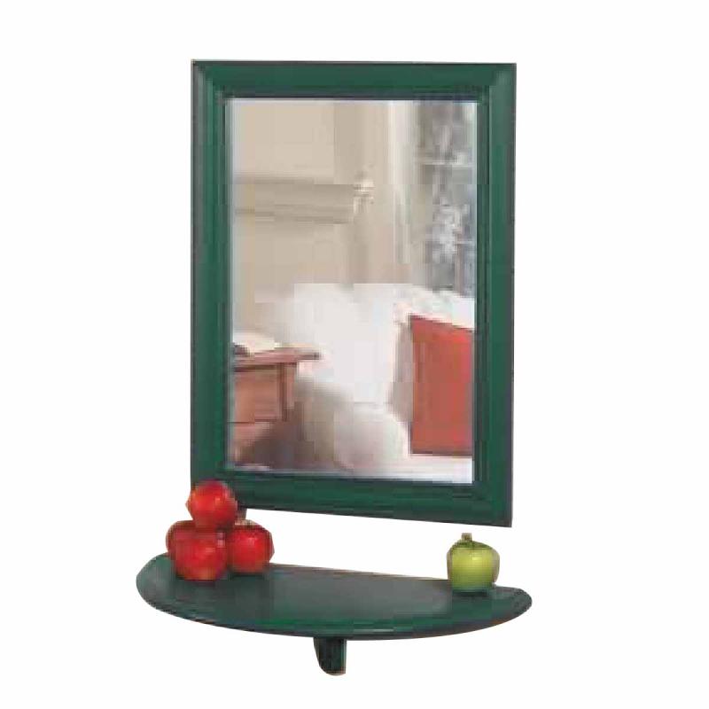 Mirrors | Bathroom Mirror Bayberry Green Pine Finish Dressing Mirror Living Room Accents Mirrors