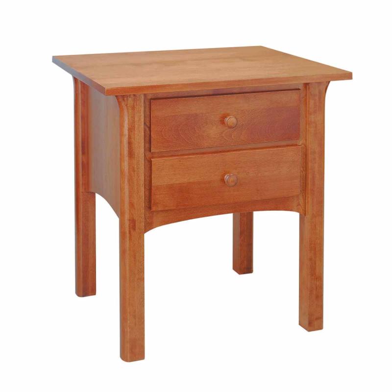 Nightstands | Nantucket Autumn Solid Wood End Table Nantucket End Table Home & Office Furniture Nightstands