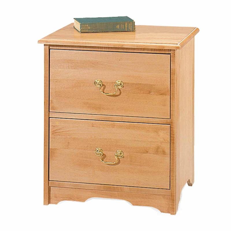 Nightstands | NIghtstand Cherry Maple 2 Drawer Chest Home & Office Furniture Nightstands