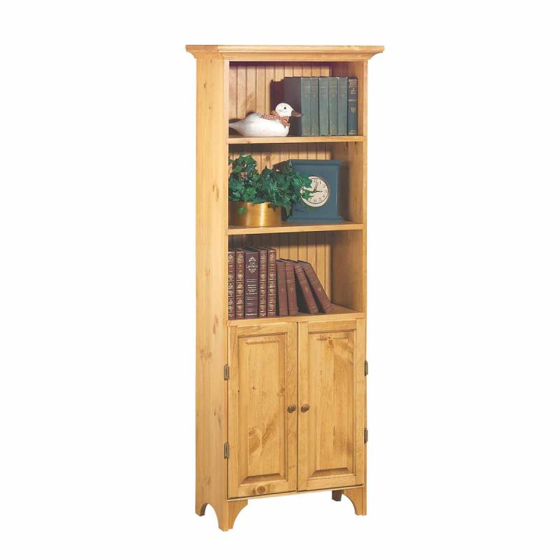 Office Furniture | Cottage Country Pine Pine Cottage Bookcase Country Pine Stain 68 in. H Home & Office Furniture Office Furniture