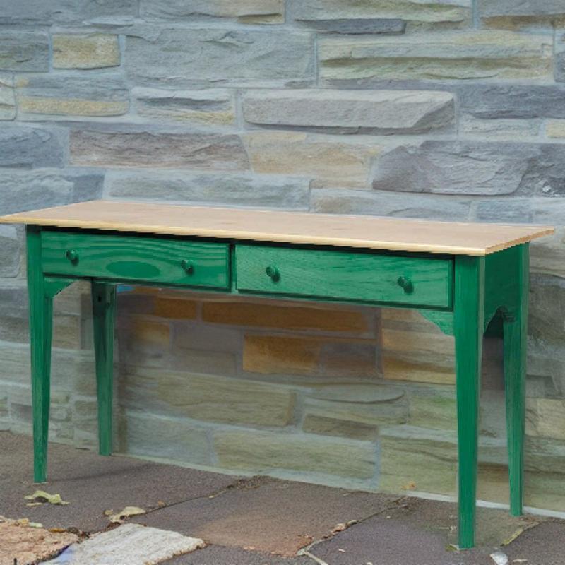 Sofa Tables | Sofa Table Hunter Green Solid Pine Sofa Table Home & Office Furniture Sofa Tables