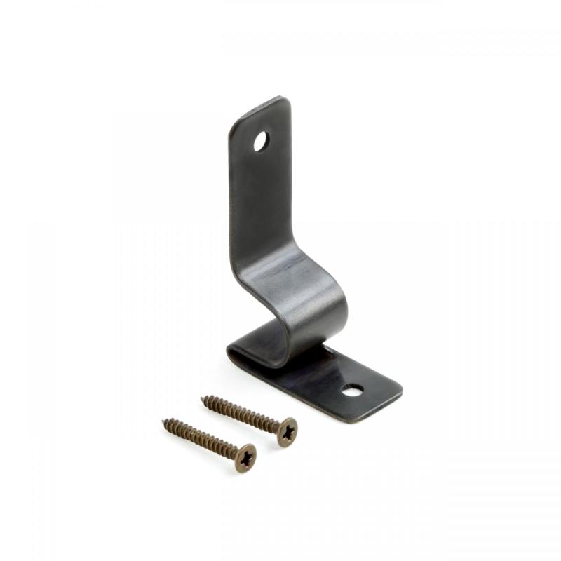 Stair Rods Finials and Brackets | Oil Rubbed Bronze Stair Carpet Rod Bracket Only Stair Holder Rugs & Stair Accessories Stair Rods Finials & Brackets