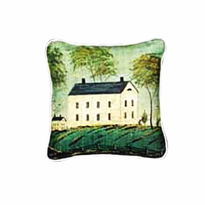 Throws and Pillows | Cotton Pillow Light House on the Hill 18″ Square Living Room Accents Throws & Pillows