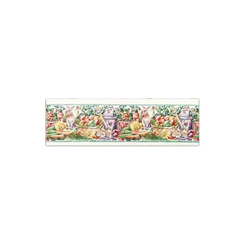 Wallpaper | Wallpaper Borders Vegetable Garden Vinyl Wallpaper Wall Accents Wallpaper