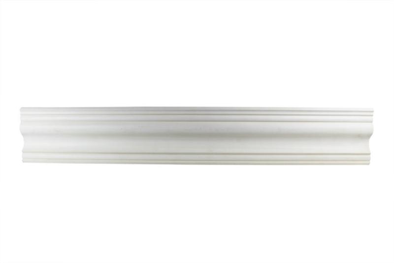 Cornice | Cornice White Urethane  96″ L  Hopewell Simple Ceiling Molding & Trim Cornice