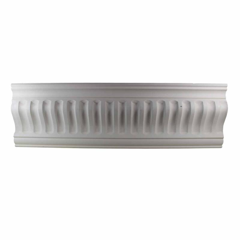 Cornice | Ornate Cornice White Urethane   96″ L  Ivy Bridge Ceiling Molding & Trim Cornice