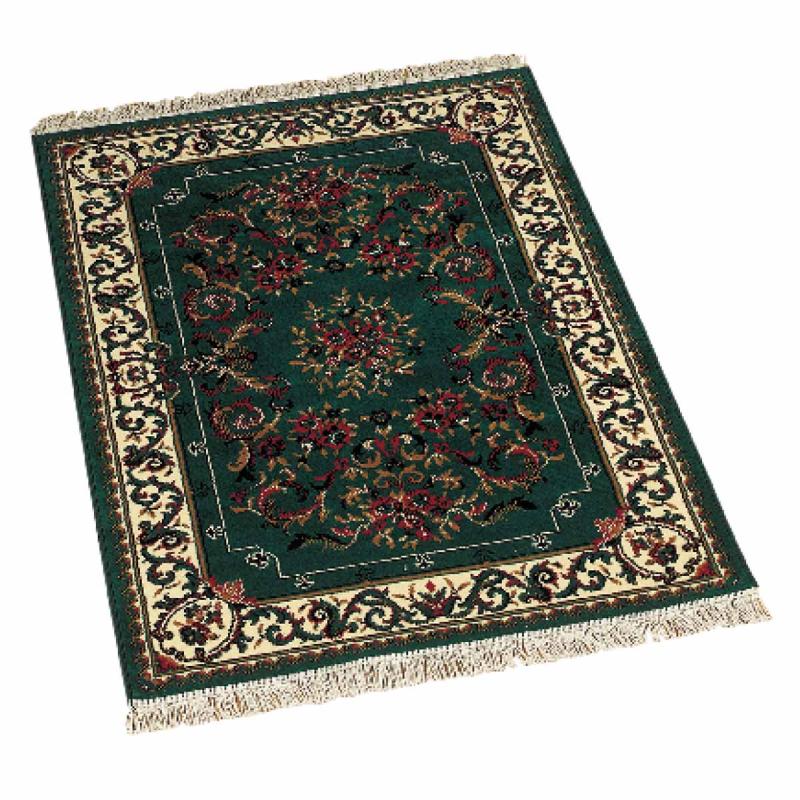 Area Rugs | Rectangular Area Rug 10 Feet x 7 Feet Green Polypropylene Indoor Carpet Area Rugs Area Rugs