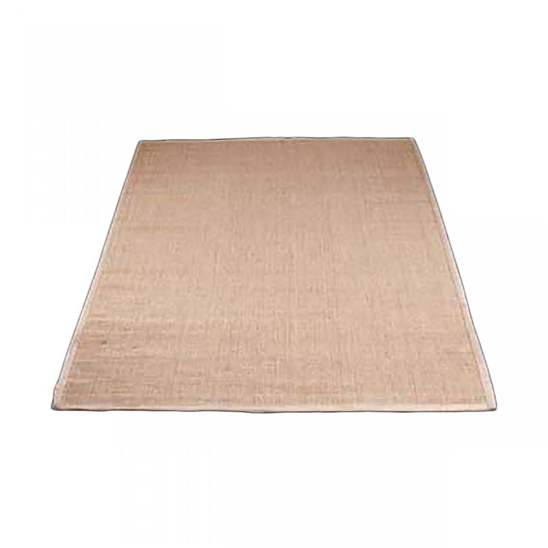 Area Rugs | Rectangular Area Rug 6′ x 4′ Beige Jute Area Rugs Area Rugs