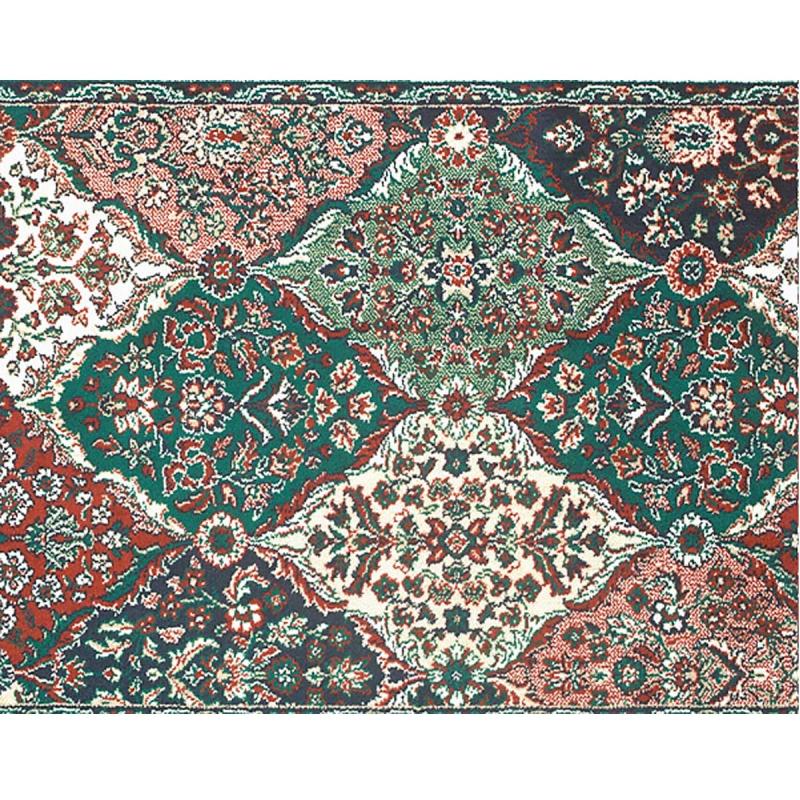 Area Rugs | Rectangular Area Rug 6′ x 4′ Green Wool Area Rugs Area Rugs