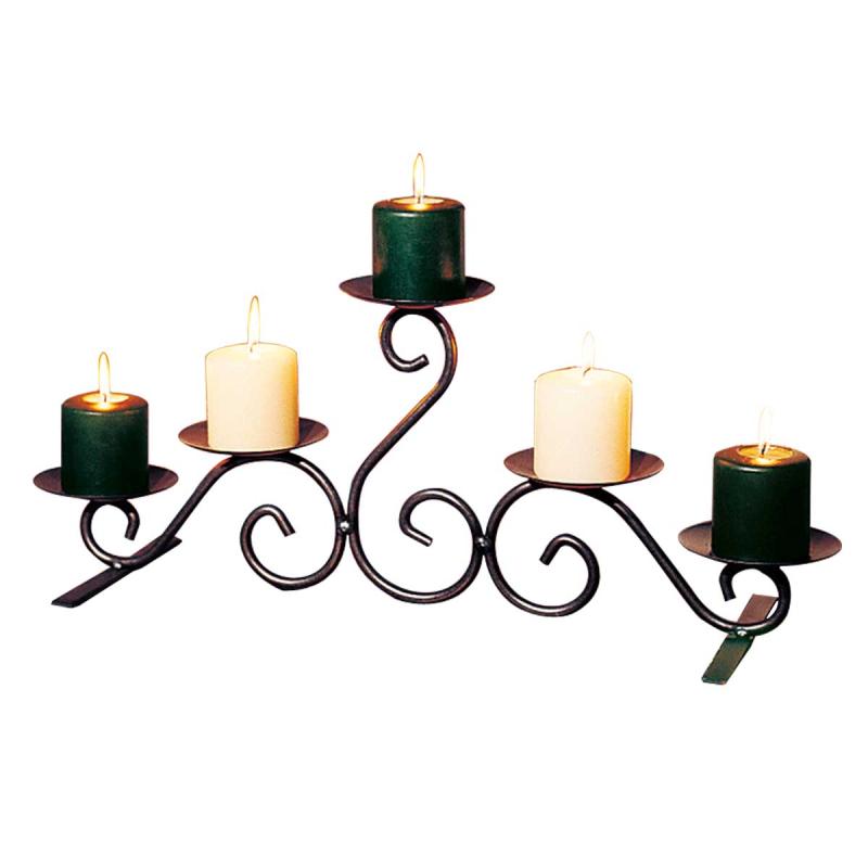 Interior Accents | Candle Holders Black Wrought Iron 10″H Interior Accents Interior Accents